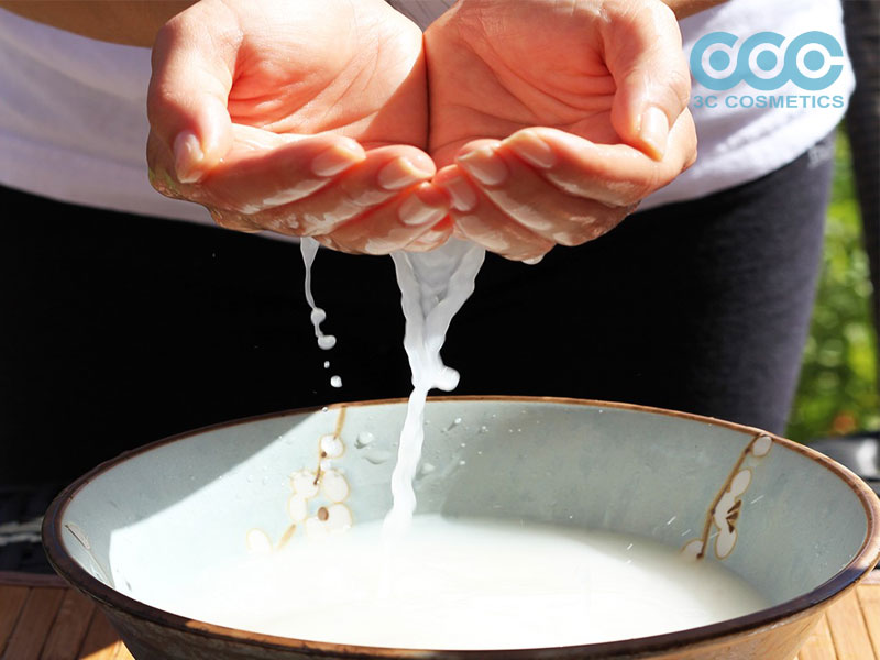 Massage với nước vo gạo