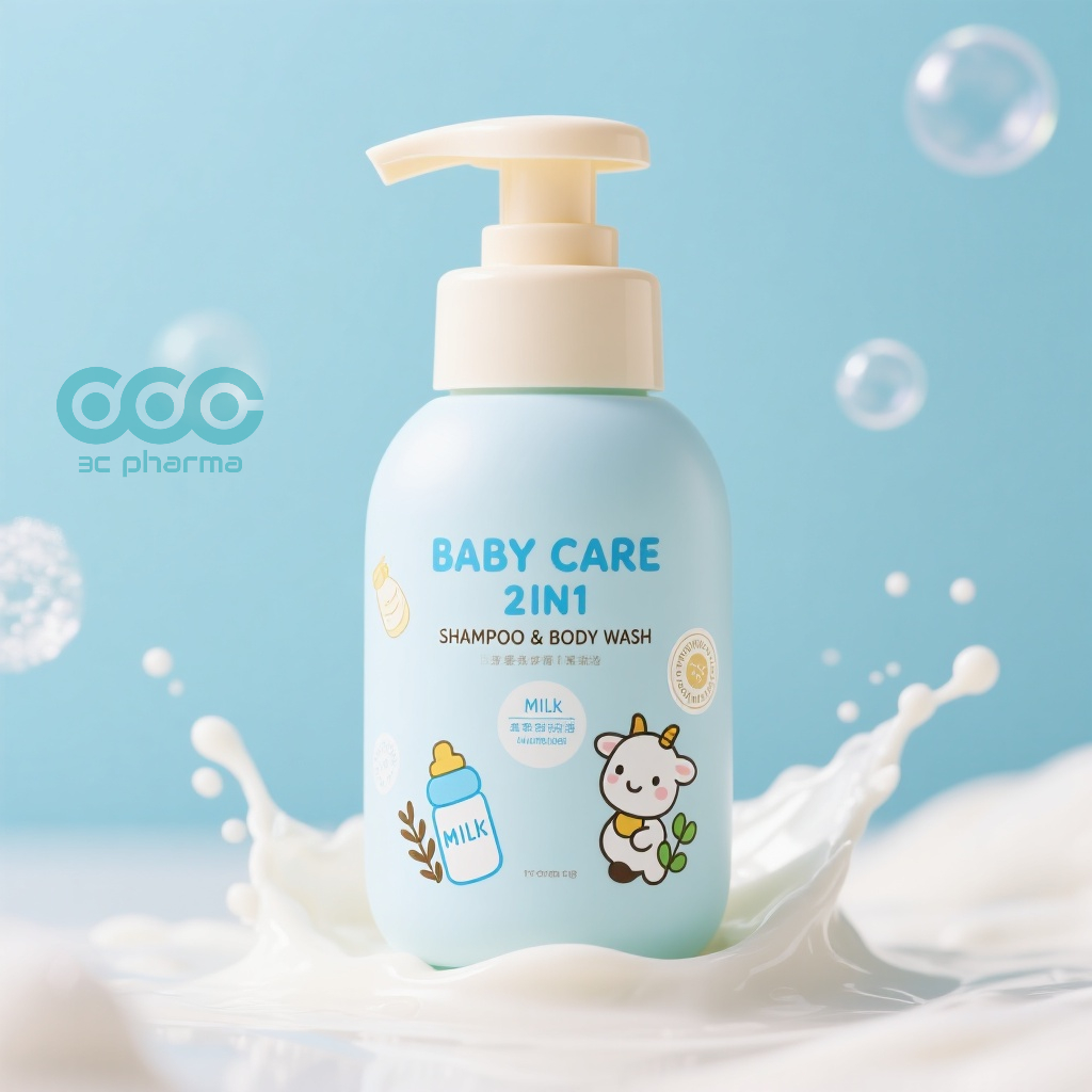 Sữa tắm gội em bé